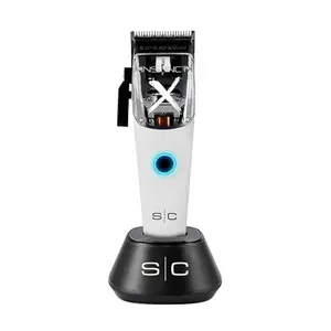 Professional IN2 Vector Motor Cordless Hair Clipper with Intuitive Torque Control, 3 Modular Lids