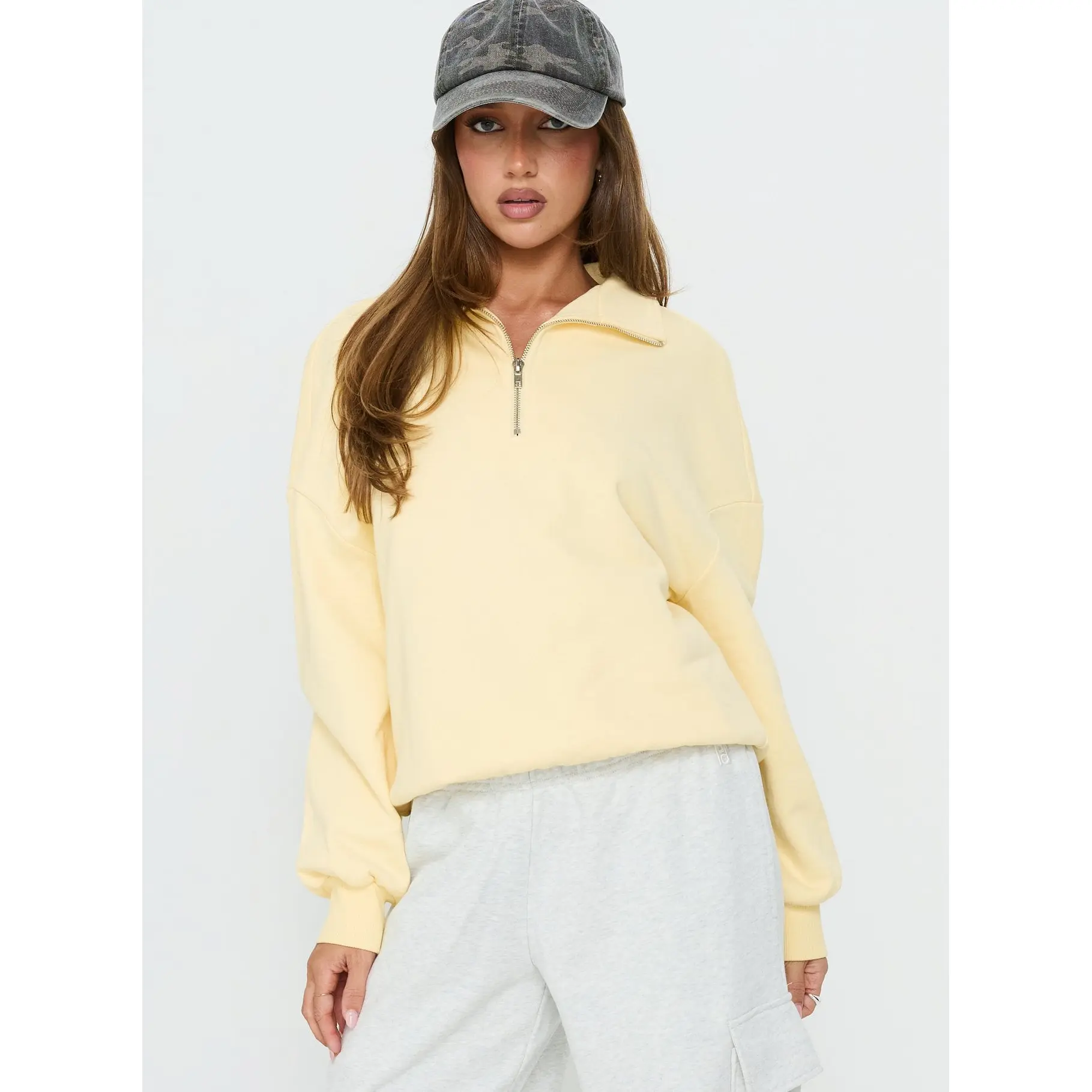 Rozanna 1/4 Zip Jumper Butter