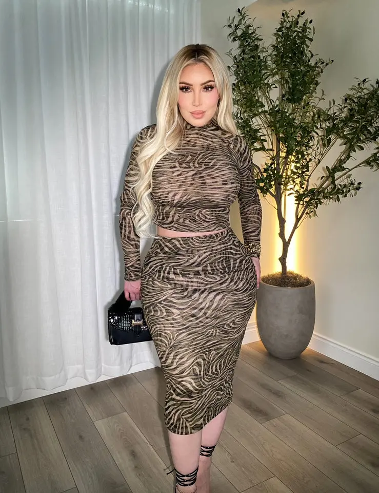 Monica Skirt Set