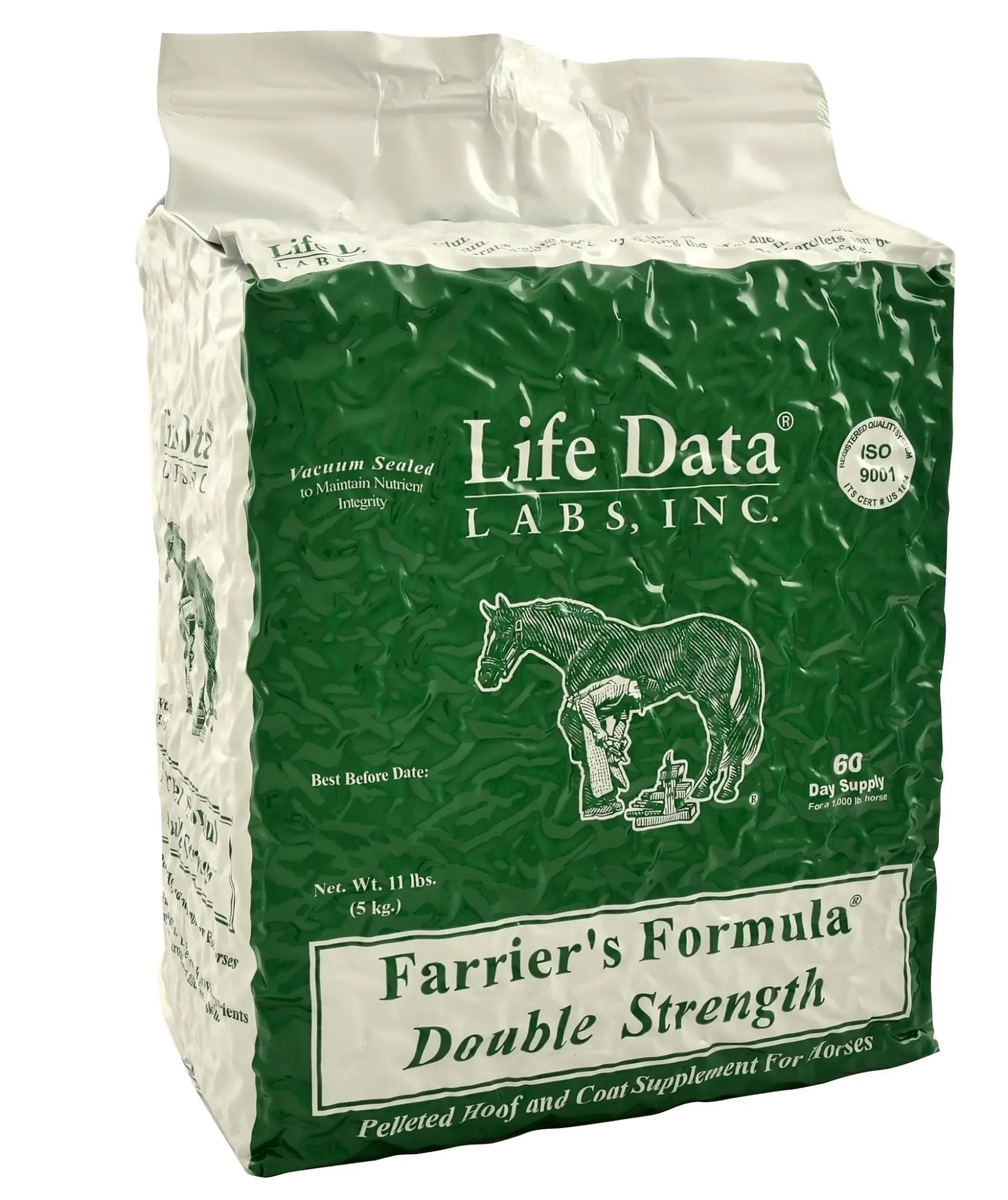 Farrier's Formula Double Strength Pelleted Hoof and Coat Supplement for Horses