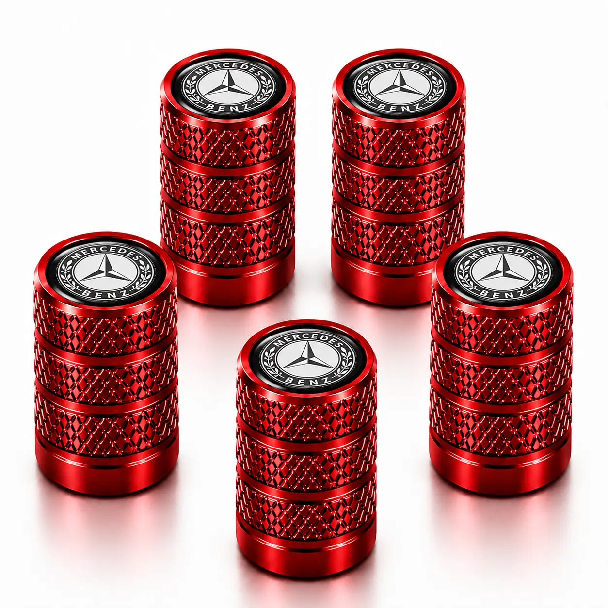 For Mercedes-Benz / Red / 5-Pack