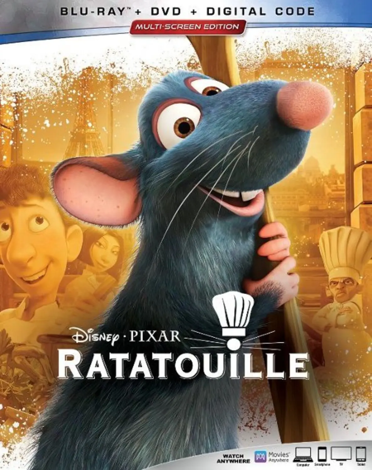 Ratatouille  [BLU-RAY MOVIE] With DVD, 2 Pack, Ac-3/Dolby Digital, Dolby, Dubbed, Reissue, Subtitled