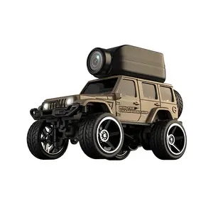 Alloy RC FPV Car with HD Camera - 1080P Real-Time Video Remote Control Crawler, 1:64 High-Speed Metal Off-Road SUV with Live View App, Pro Hobby Tech Toy for Adults & Teens
