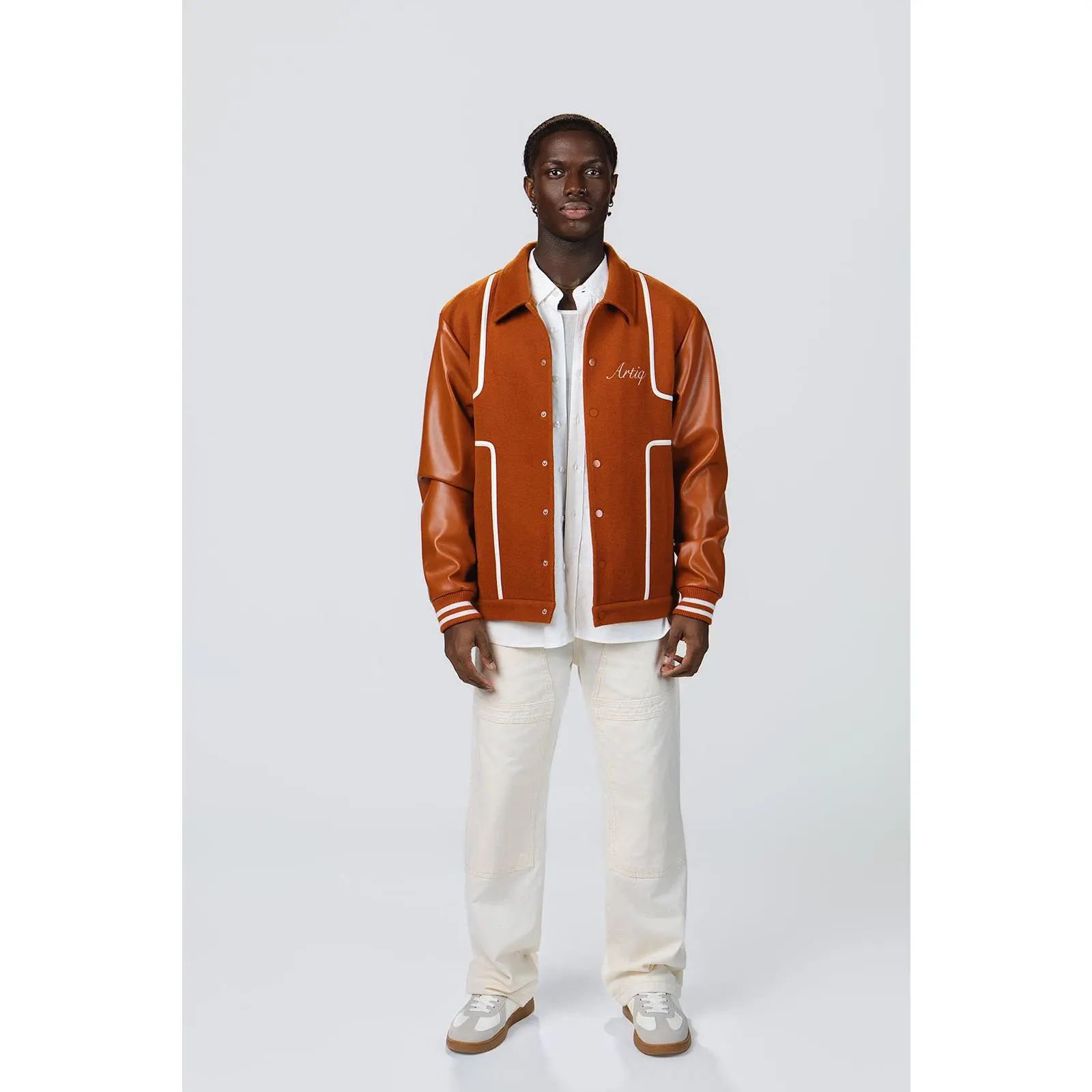 “Artiq Heritage Wool Varsity Jacket – Men”