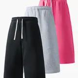 Men’s summer casual athletic shorts, three-quarter length, loose straight fit, comfortable breathable fabric, suitable for running, fitness, training, and other outdoor sports.