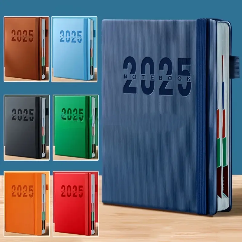 2025 Weekly & Monthly Planner, Double Binding, Teacher Planner, Simple Design, Improve Efficiency, Thick Premium Paper, Unique Goals Page, Full Year January 2025 - December 2026