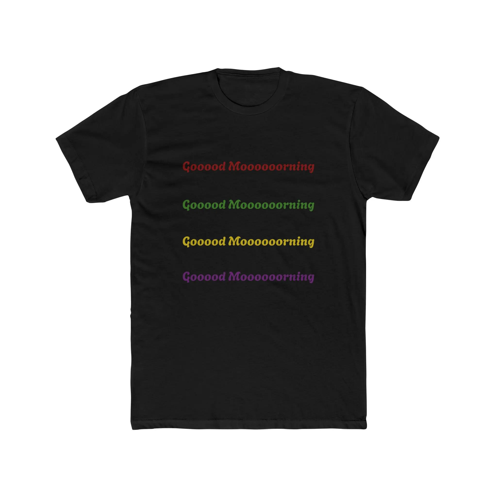 Gooood Moooooorning Short Sleeve Tee