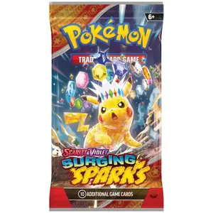 Surging Sparks Booster Packs (Opened LIVE) Sapphire Trading Cards Sealed Hobby Box