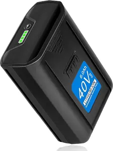 KUNLUN 6.0Ah 40V Max Battery for Kobalt, High Capacity 40-Volt Rechargeable Lithium Ion Battery for Kobalt KB245-06 KB540-06 KB2540C-06 KB440-03 KB440-06 KB640-03 KB240-06