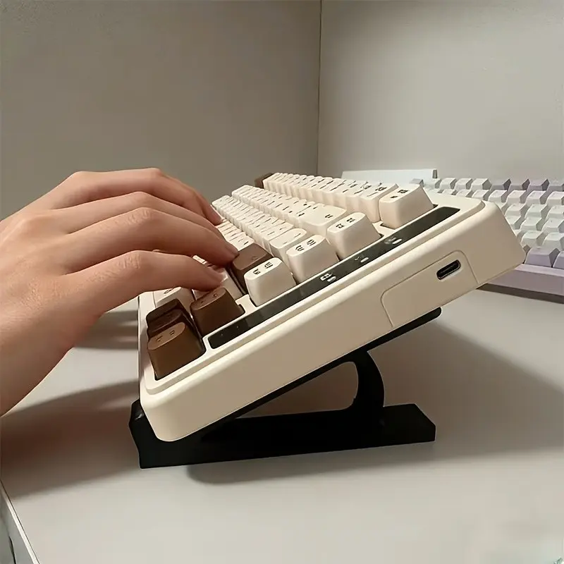 Ergonomic Keyboard Riser Stand, Non-Slip Universal Holder, Multiple Colors Available, Office Gaming Dedicated, Gaming Setup Accessories, From Zoy Shop, Gaming Accessories, Gaming Pc Accessories