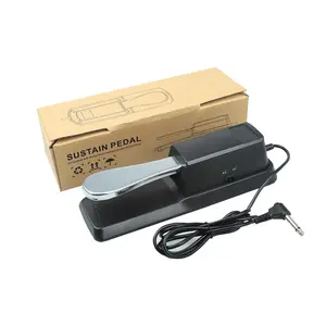 Universal Piano Sustain Pedal, Portable Piano Foot Pedal, Piano Keyboard Instrument Accessories for Home & Studio Use