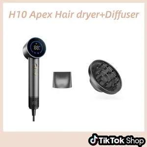 Bluvol AURA H10 High Speed Hair Dryer with Diffuser Set