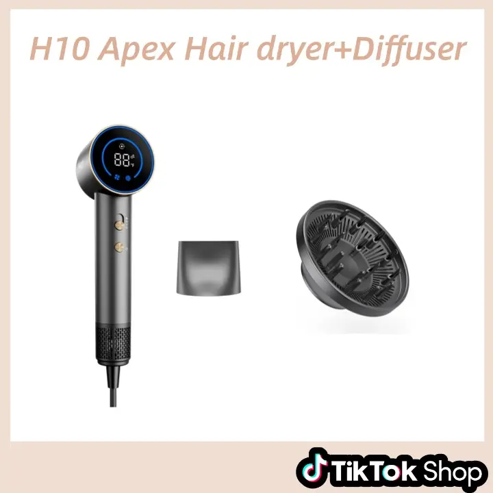 【SummerFinds】Bluvol AURA H10 High Speed Hair Dryer with Diffuser Set summerwins,father'sdaygifts,summerhairstyles