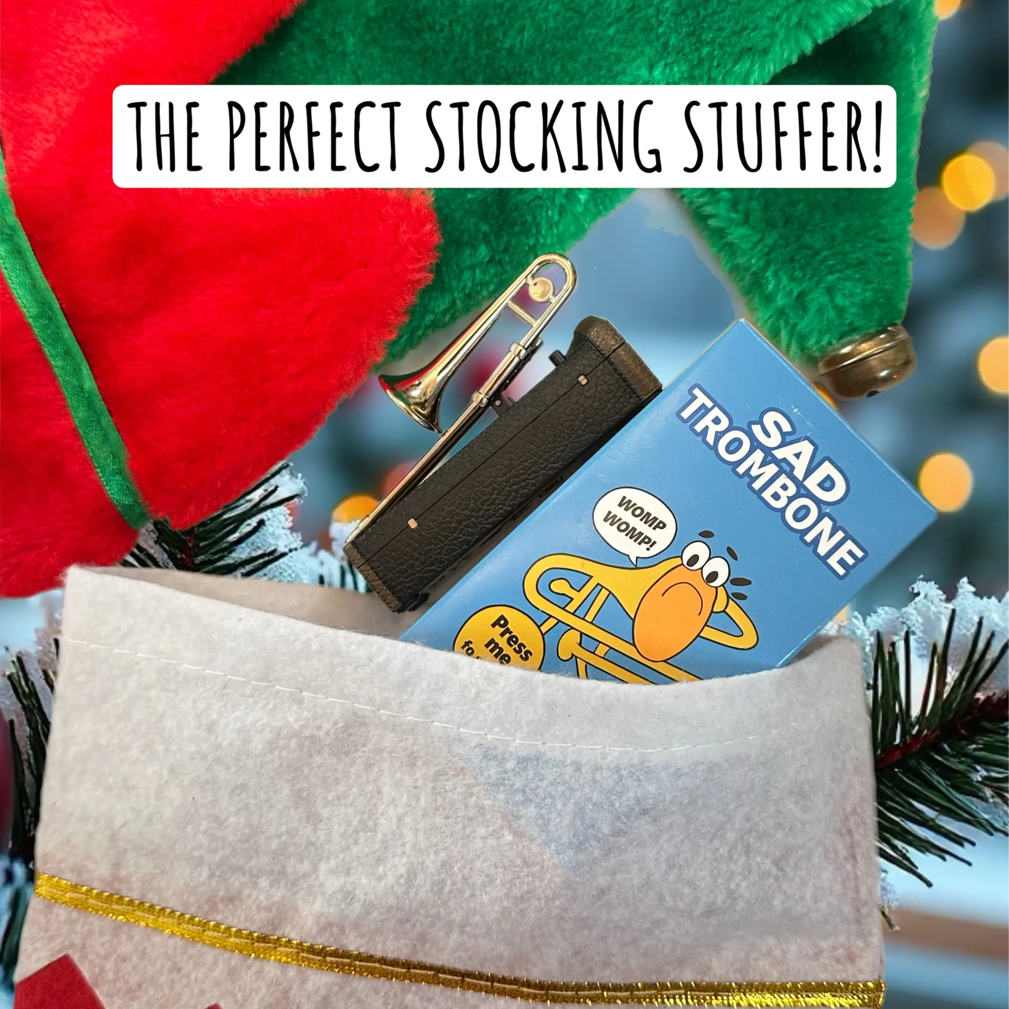 Sad Trombone: Womp, Womp! Compact Stress Relief Desk Toy for Office Parties & Gi...