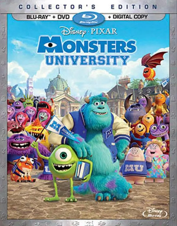 USED Book - Monsters University (Blu-ray) - english