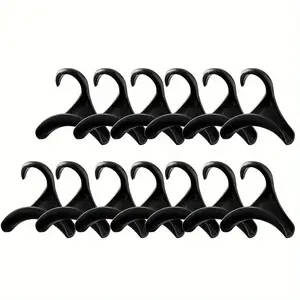 13pcs Plastic Smart Closet Organizer Bag Hangers, Portable Hooks for Purses, Hats, Scarves - Space-Saving Handbag Hooks for Wardrobe, Display Racks, Space-Saving Hooks