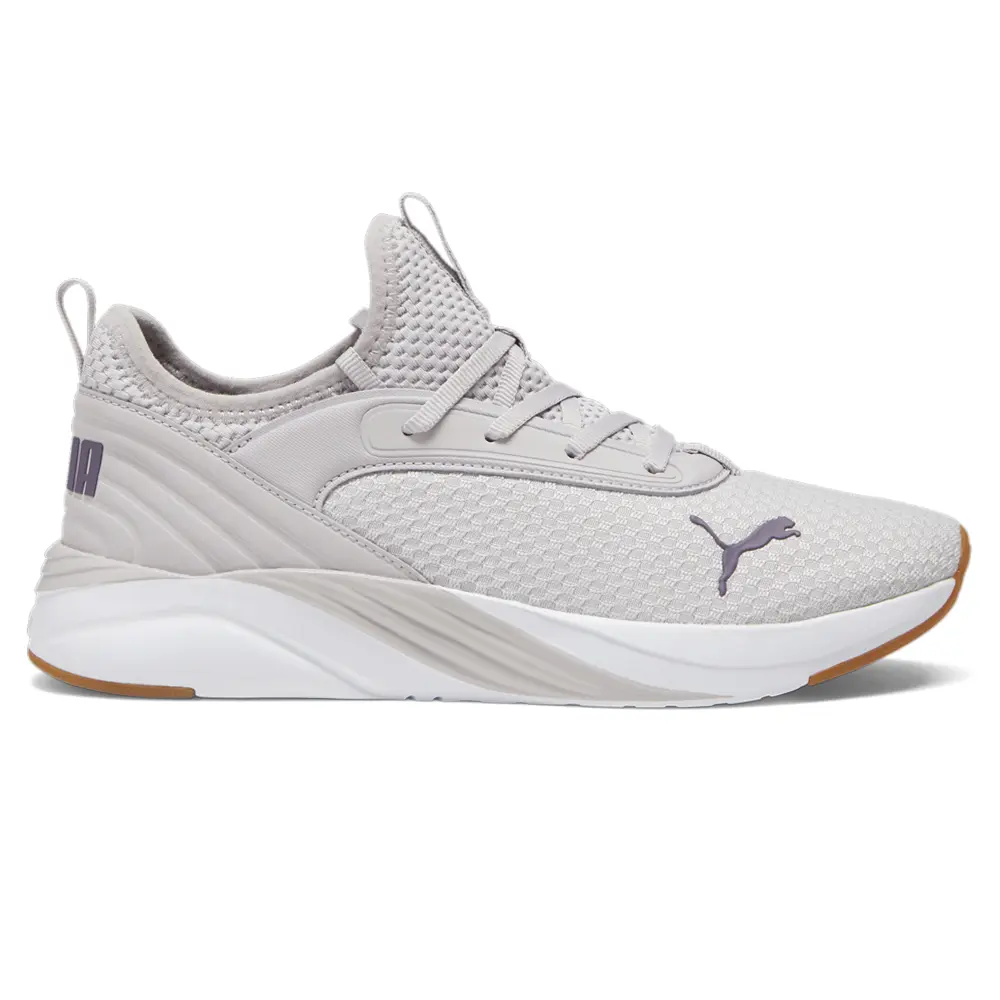 PUMA Womens Softride Ruby Luxe Lace Up Running Sneakers Shoes - Grey