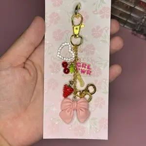 Customizable Charm Chain for Kindle Phone Case & E-reader (I Will DM You to Pick Your Charms!) - Lightweight Elegant Personalized Accessories - Perfect for Book Lovers & Readers