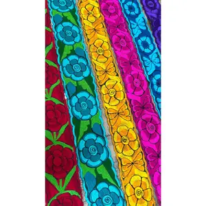 Mexican Floral Embroidered Belts