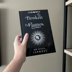 Broken Flames Foil signed Hardcover
