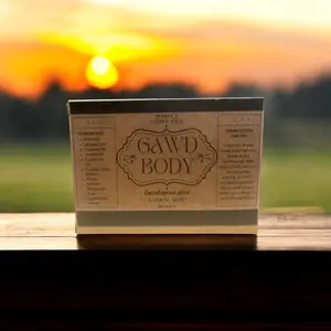 GawdBody Eucalyptus Aloe Soap - Handcrafted with Natural Ingredients