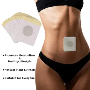 100 Abdominal Patch for Healthy Body Management, Natural Plant Extracts, Promotes Metabolism, Shaping Tight Body Contours