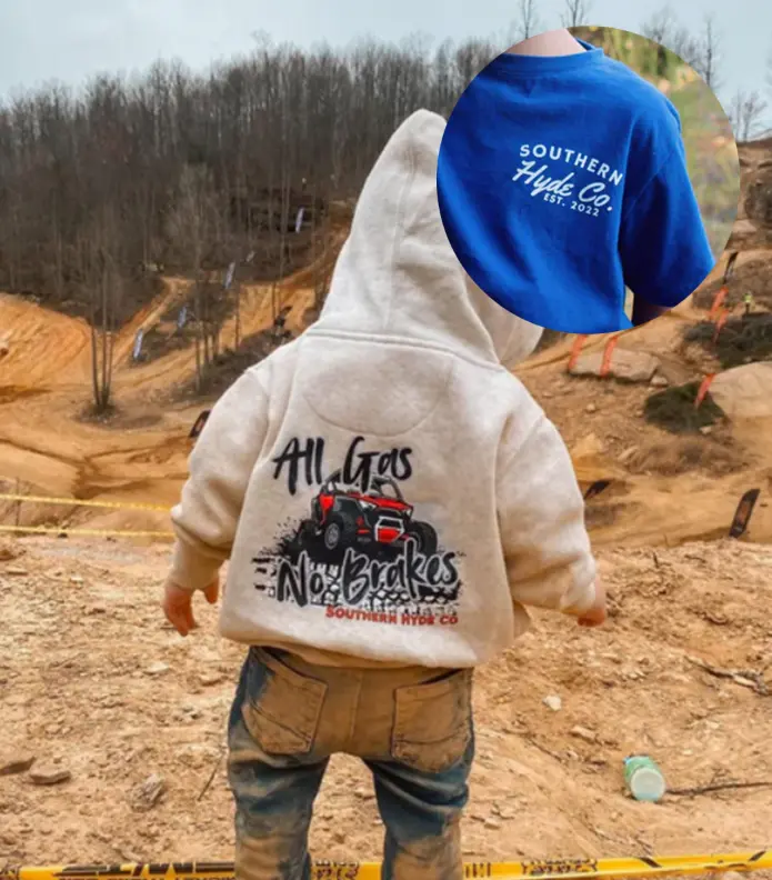 All Gas No Brakes hoodie, boys christmas gifts, youth stuff for boys, country boy clothes, toddler items, dad gifts, family matching tee