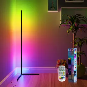 LED Corner Lamp, USB Powered Color-Changing LED, 16 Million Color Options, Remote Control App, Ideal for Home Decor