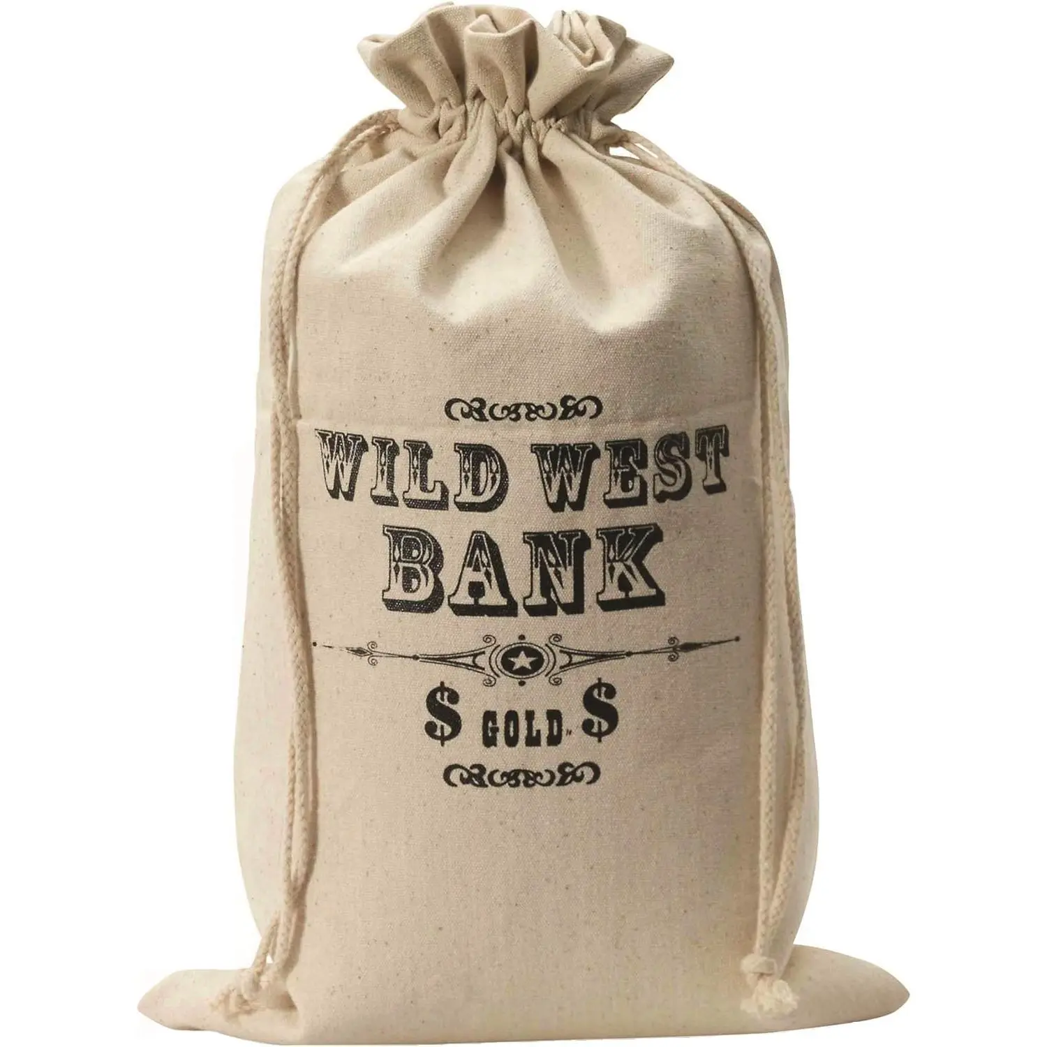 Wild West or Cops and Robbers Burglar's Money Bag Costume Prop Accessory