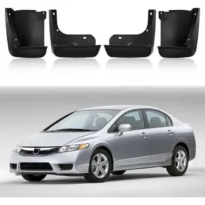 Mud Flaps Splash Guards 4PCS Front & Rear Side Mud Guards Compatible with Honda Accord 2003-2007 (Sedan Model Only) Without OEM Fender Flares