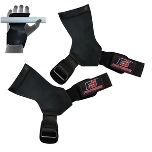 FIGHTSENSE Fitness Palm Weight lifting grips straps gloves