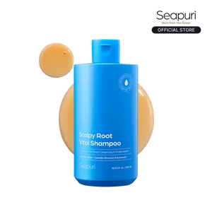 Scalpy Root Vital Shampoo | Instant Root Lift & Hair Thickening with Polyphenol | Caffeine Scalp Energizer for Thinning Hair | Volumizing Treatment | Deep Purifying & Relief | K-Beauty Hair Care