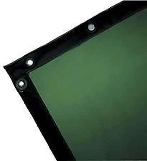 Wilson Industries 138-36315 Rectangular Plastic Home PVC Green Curtain, 6x8 Size, Durable, Reliable, Easy to Use, Convenient Design, Affordable, 6 X 8