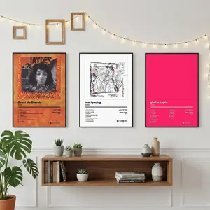 jaydes Album Poster Collection - Underground Aesthetic Wall Art - Modern Room Decor - Gift for Music Lovers