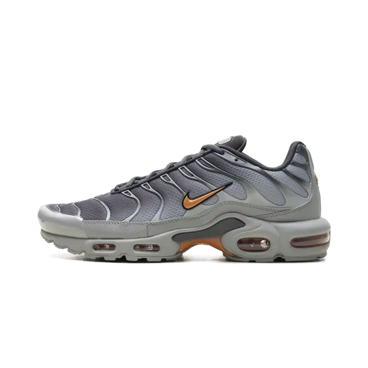 Men's Nike Air Max Plus "Light Smoke Grey Hot Curry" DM0032 037 Running Sneaker Sports Trainer
