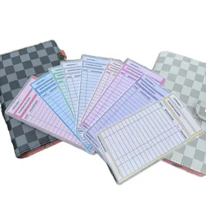 Laminated Cash Envelope Budget Trackers A6, Reusable Colorful Laminated Budget Trackers,  Spending Log, Spending Tracker, Expense Tracker
