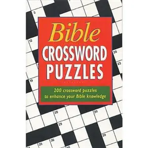 USED-Bible Crossword Puzzles: 200 Crossword Puzzles to Enhance Your Bible Knowledge by Tyndale House Publishers (Paperback)