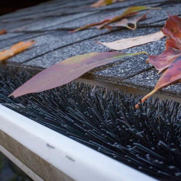 5 Inch Gutter Guards  Standard Size Brush Leaf Guard 425 Dia