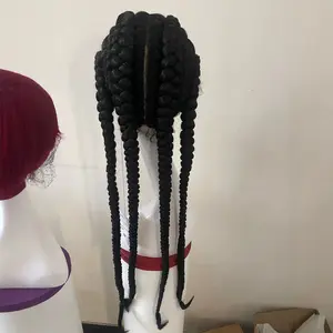 Sweet and cool lace braids, headband braids, boxing braids, extra-long thick braids, four-strand braids, a street style must-have, full of atmosphere