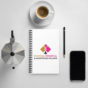 Moving Mindful Spiral Notebook