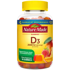 Vitamin D3 2000 IU (50 mcg) Gummies
