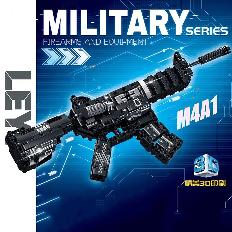 The ak47 toy pistol weapon assembly model boy birthday gift