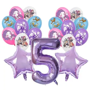 1–9 Years Old Birthday Number Balloons for Kids’ Parties, Enhance Festive Atmosphere