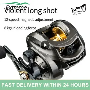 Piscifun Alijoz 300 Low Profile Baitcasting Reel 15KG Max Drag 8+1 Bearings Aluminum Frame Freshwater Saltwater Fishing Reel