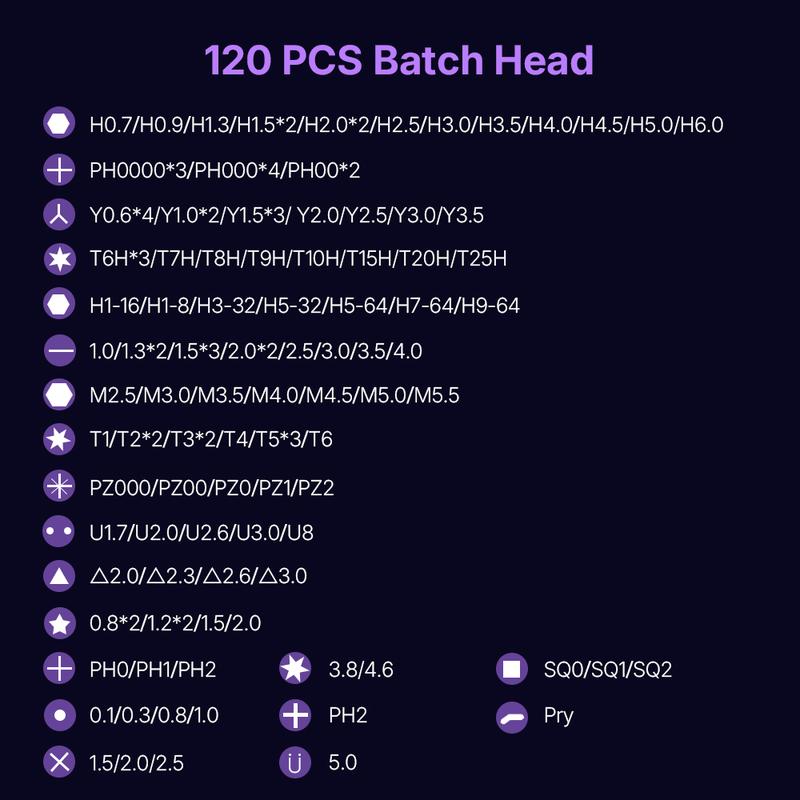 【Clearance Sale】Precision Electric Screwdriver Set | High Torque & LED Light | Strong Magnetic Phillips/Torx Bits — Professional DIY Screwdriver Kit. tool pc Portable detachable bit holder quick car