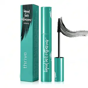 Thrive Mascara Liquid Lash Extensions Brynn Intense BlackTubing Formula Volumizing Lengthening Curling SmudgeProof Long Lasting Vegan Eyelash Makeup Matte Shimmer