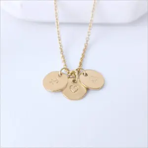 Custom Zodiac Necklace - Personalized Coin Necklace