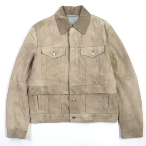 Pre-owned Dior Lambskin Small Leather Goods Dior×Cactus Jack Leather Jacket Sheep Leather Jacket