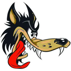 Big Bad Wolf Decal