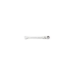 Gearwrench KD86709 9 mm Flexible 12-Point Ratcheting 90-Tooth Full Polish Chrome Combination Wrench, Full Polish Chrome